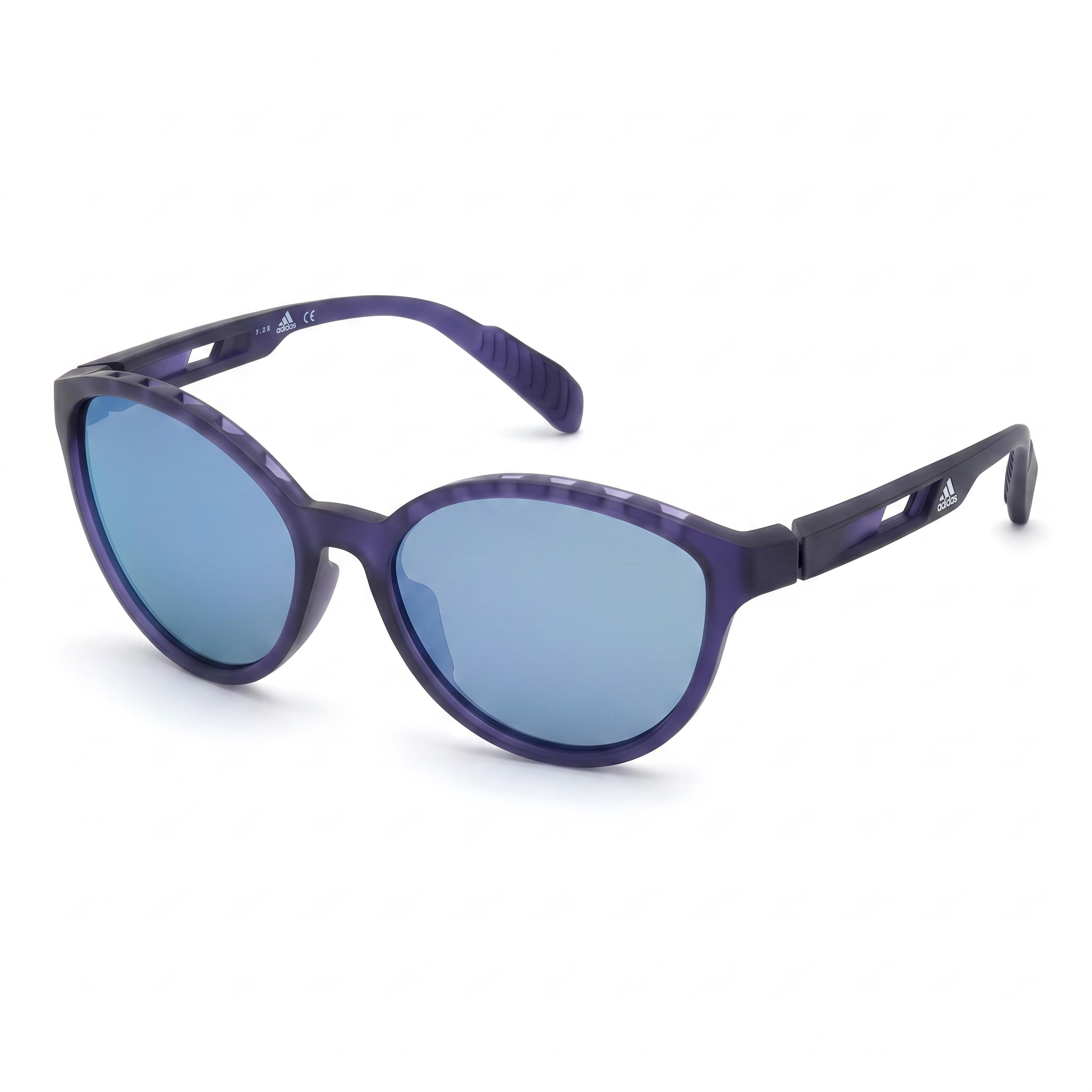 Adidas Modern Violet Oval Polarized Sunglasses for Women, 61mm, Photo 1
