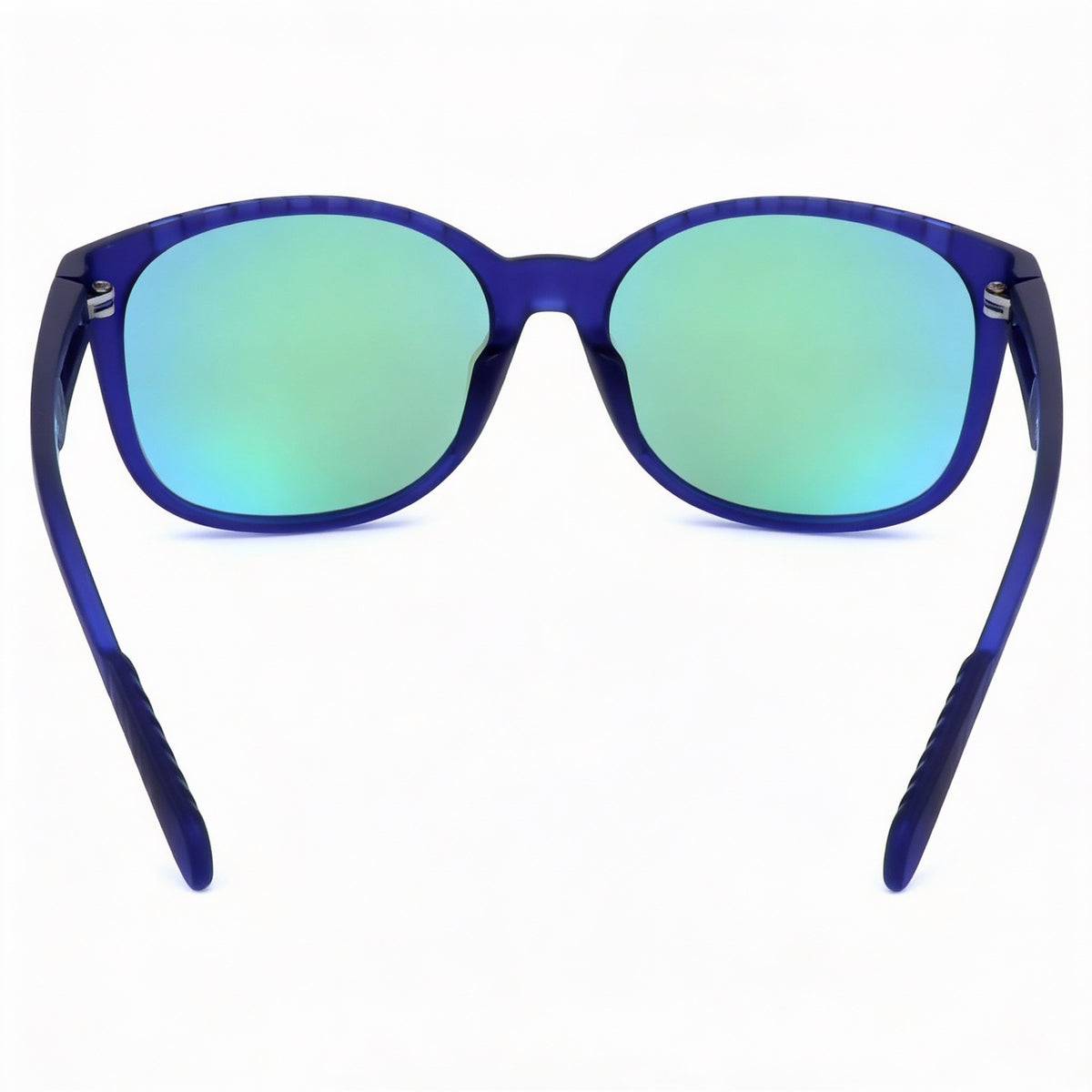 Adidas Modern SP0011 Matte Blue Rectangle Sunglasses Unisex, 58mm, Photo 4
