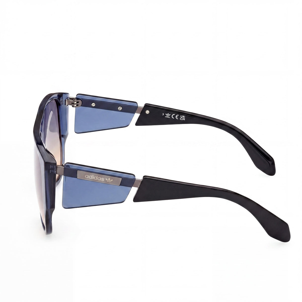 Adidas Modern OR0097 Blue Rectangle Sunglasses for Men, 59mm, Photo 3
