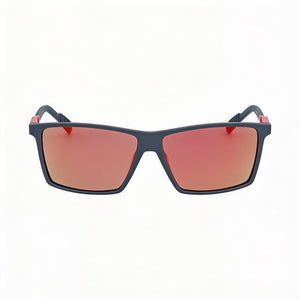Adidas Modern Rectangle Eyeglasses for Men — front view, injected frame