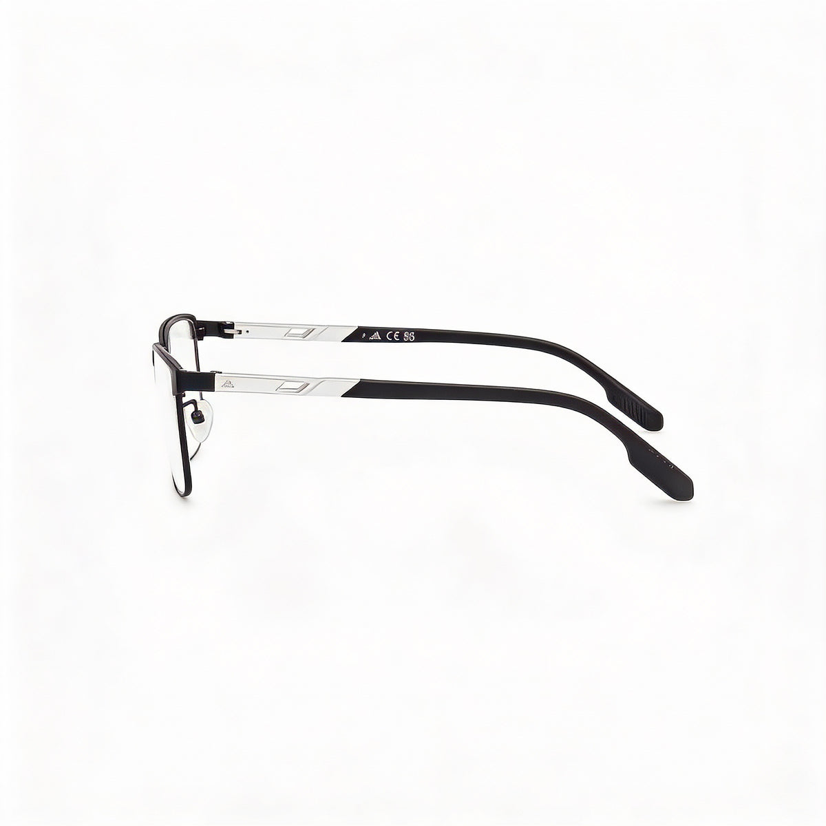 Gafas graduadas unisex Adidas Moderno SP5084-H rectangulares negras, metal 56 mm, Photo 3
