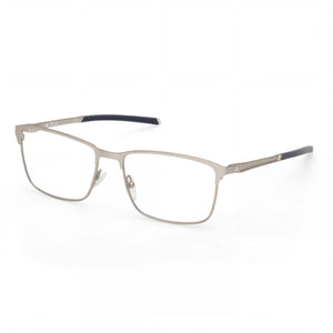 Adidas Moderno Transparent Rectangle Eyeglasses Unisex, Metal frame