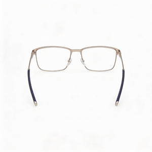 Adidas Moderno Rectangle Eyeglasses Unisex — interior view, Plastic demo lenses