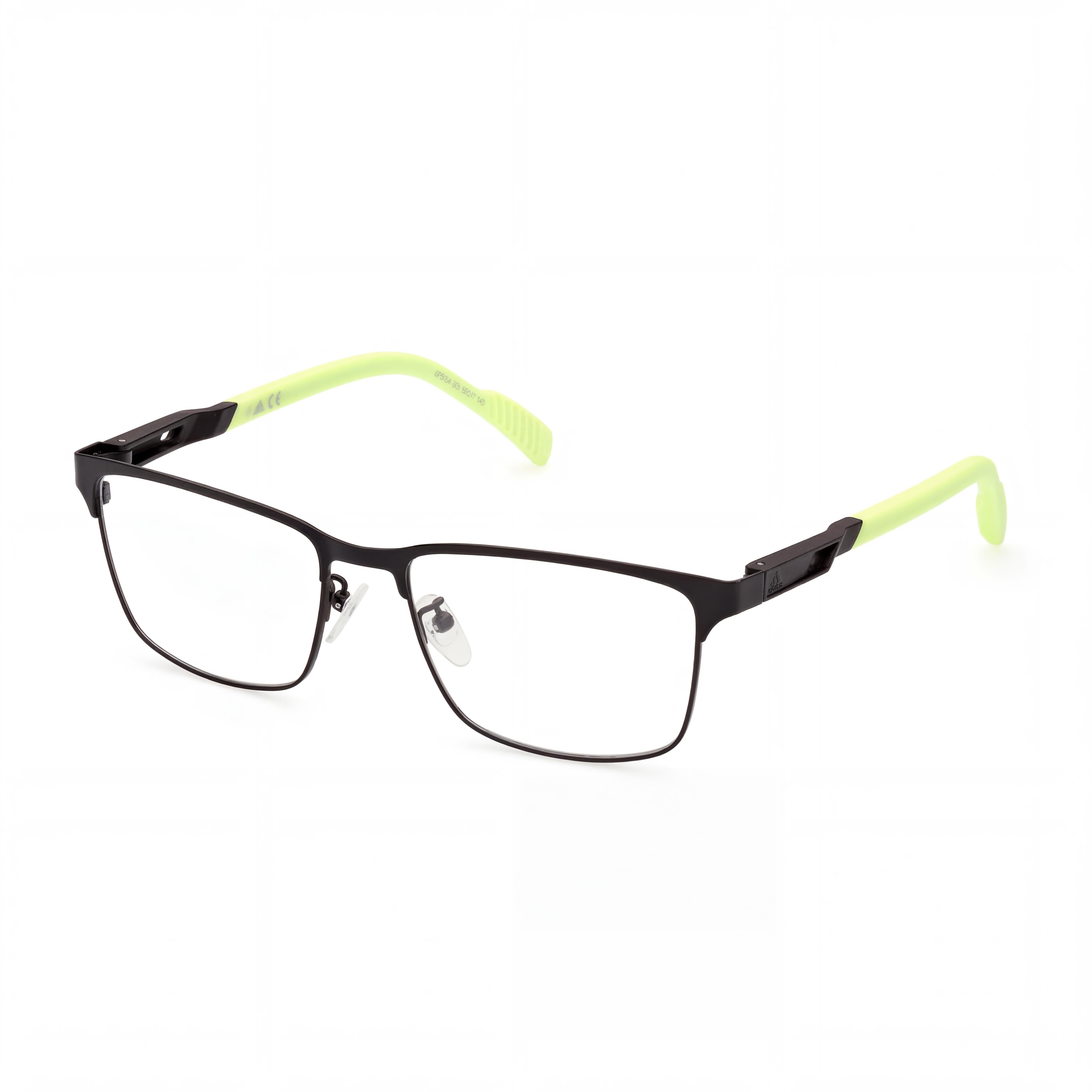 Gafas Rectangulares Adidas Navigator Negras y Verdes para Hombre, Photo 1
