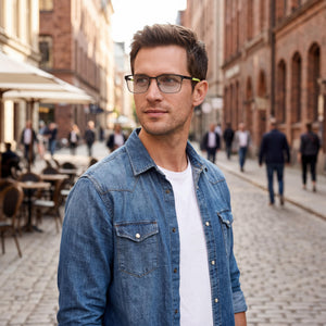 Adidas Navigator Black Eyeglasses Men — lifestyle wear, office and reading