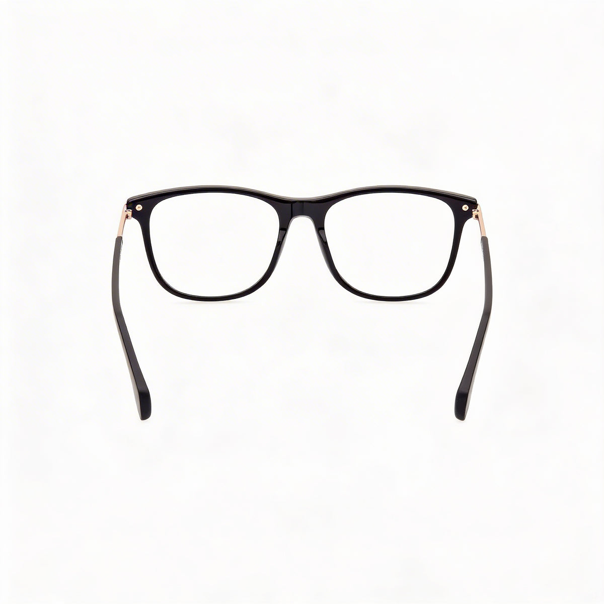 Gafas de sol Adidas Originals Navigator de plástico negro brillante y negro mate para hombre con lentes transparentes de demostración, aptas para prescripción médica - 52 mm, Photo 3