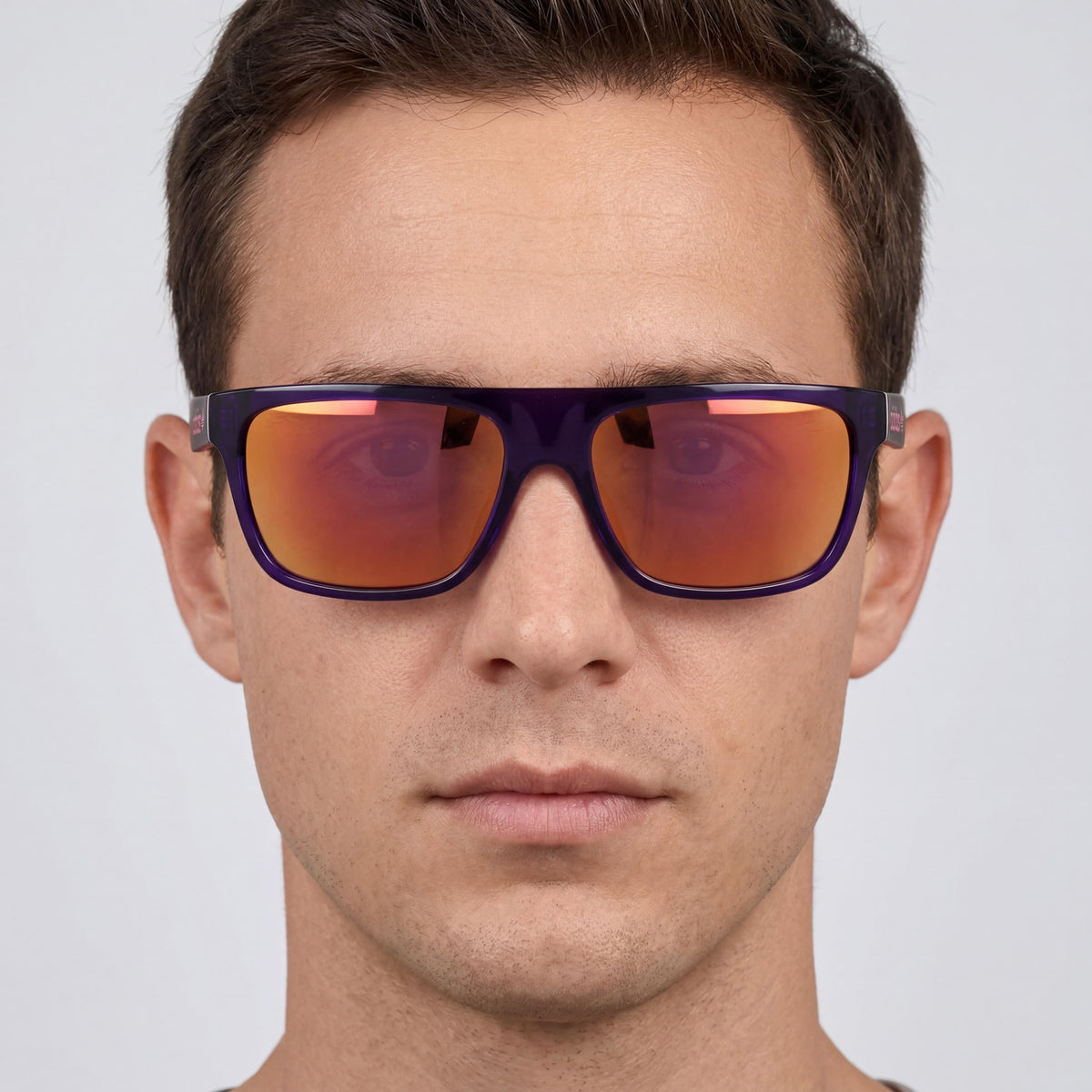 Adidas OR0023 Violet Rectangle Plastic Sunglasses Unisex, 59mm, Photo 5