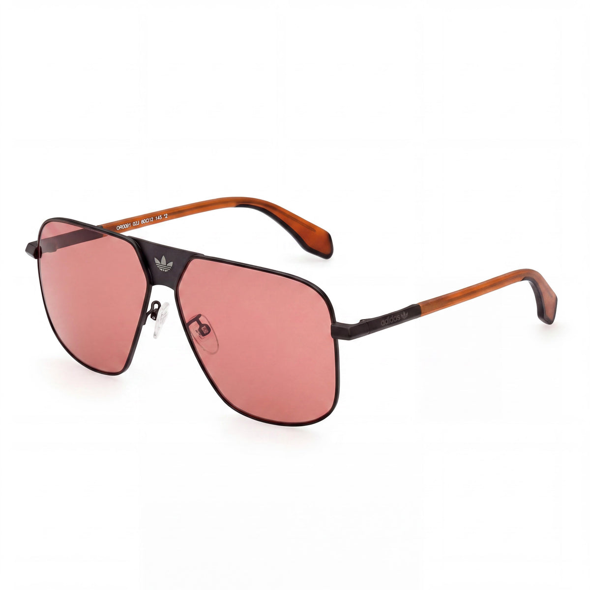 Adidas Or0091 Red Aviator Sunglasses for Men, 60mm, Photo 1