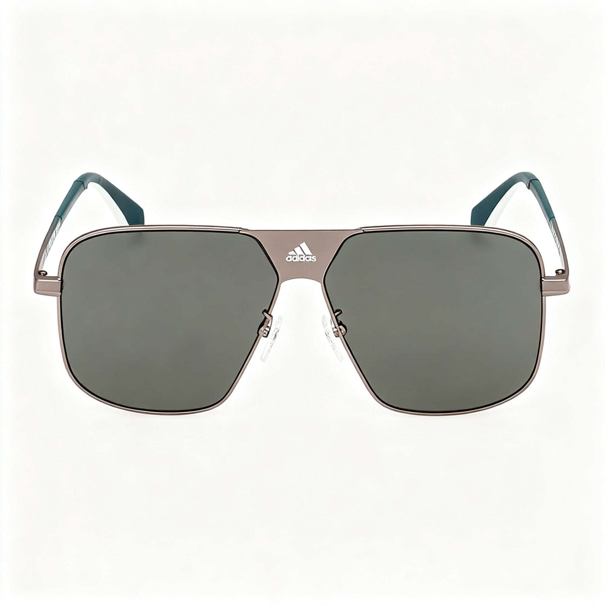 Adidas OR0091 Matte Gunmetal Square Sunglasses Unisex, 60mm, Photo 2