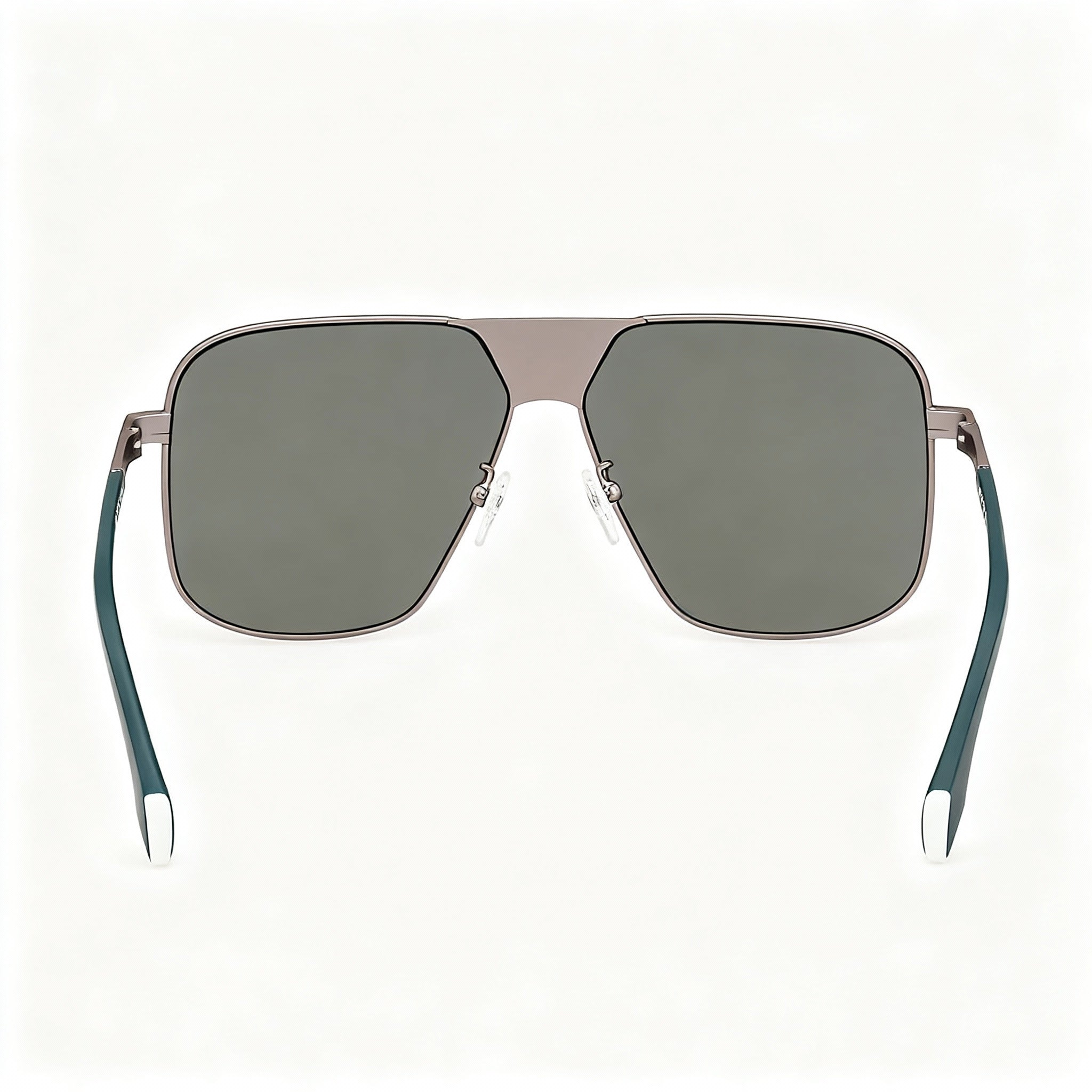 Adidas OR0091 Matte Gunmetal Square Sunglasses Unisex, 60mm, Photo 4