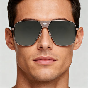 Adidas OR0091 Matte Gunmetal Sunglasses Unisex — lifestyle wear, weekend outings and city walks