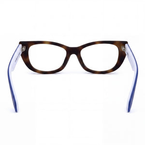 Adidas OR5010 Cat Eye Eyeglasses for Women — interior view, Polycarbonate demo lenses