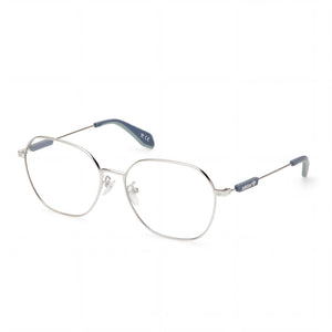 Adidas OR5034 Blue Round Eyeglasses for Men, Metal frame