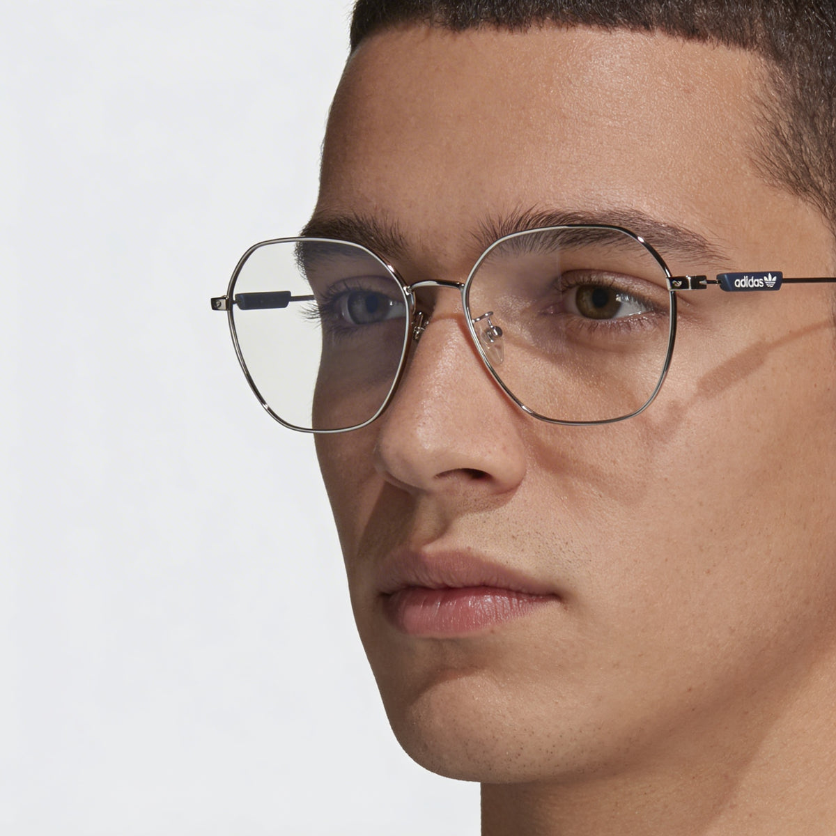 Adidas OR5034 Blue Round Eyeglasses for Men, 58mm, Photo 3