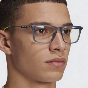 Adidas OR5050 Blue Eyeglasses Men — lifestyle wear, office and reading