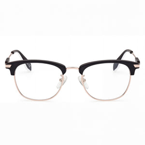 Adidas Originals Rectangle Eyeglasses for Men — front view, Metal