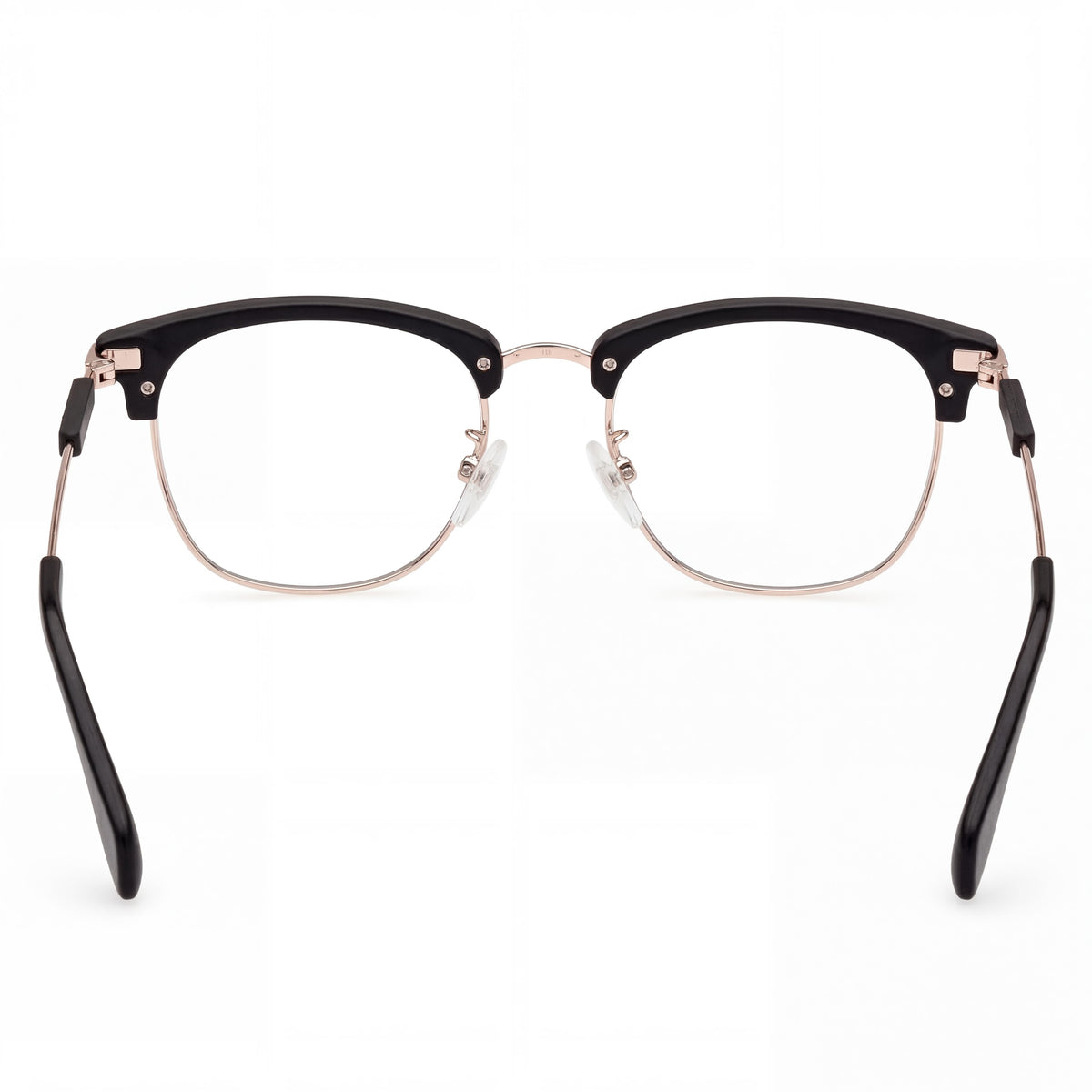Gafas rectangulares negras Adidas Originals para hombre, metal 49 mm, Photo 3