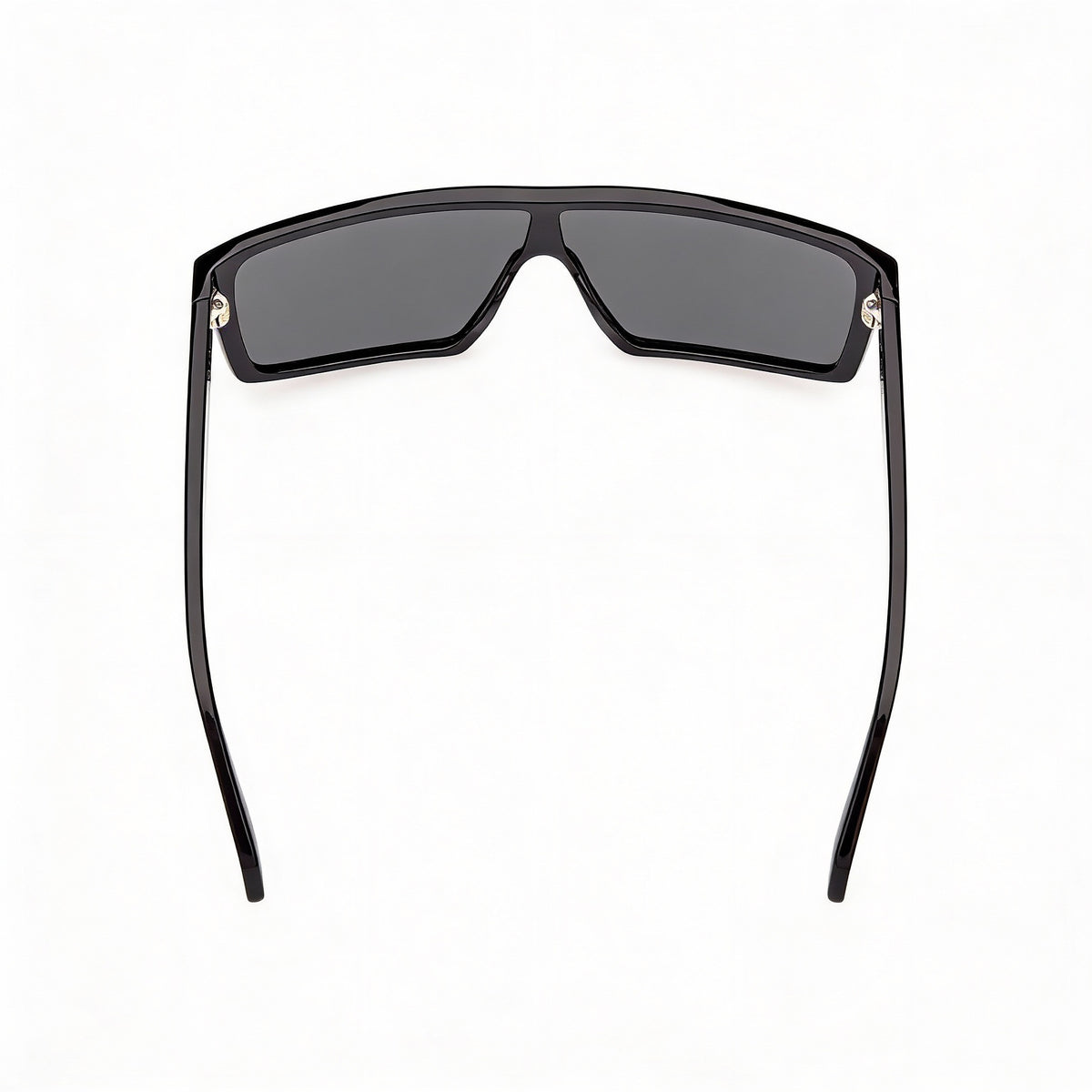 Gafas de sol rectangulares unisex Adidas Originals OR0114 en negro brillante, Photo 4