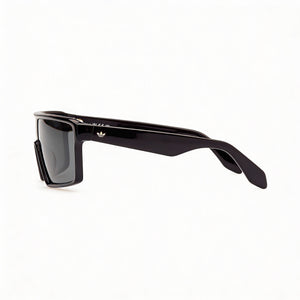 Adidas Originals Rectangle Sunglasses Unisex — side view, Non-Polarized Green lens