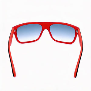 Adidas Originals Casual Rectangle Sunglasses for Men — front view, Plastic frame