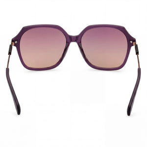 Adidas Originals Casual Rectangle Sunglasses for Men — interior view, Acetate lens detail