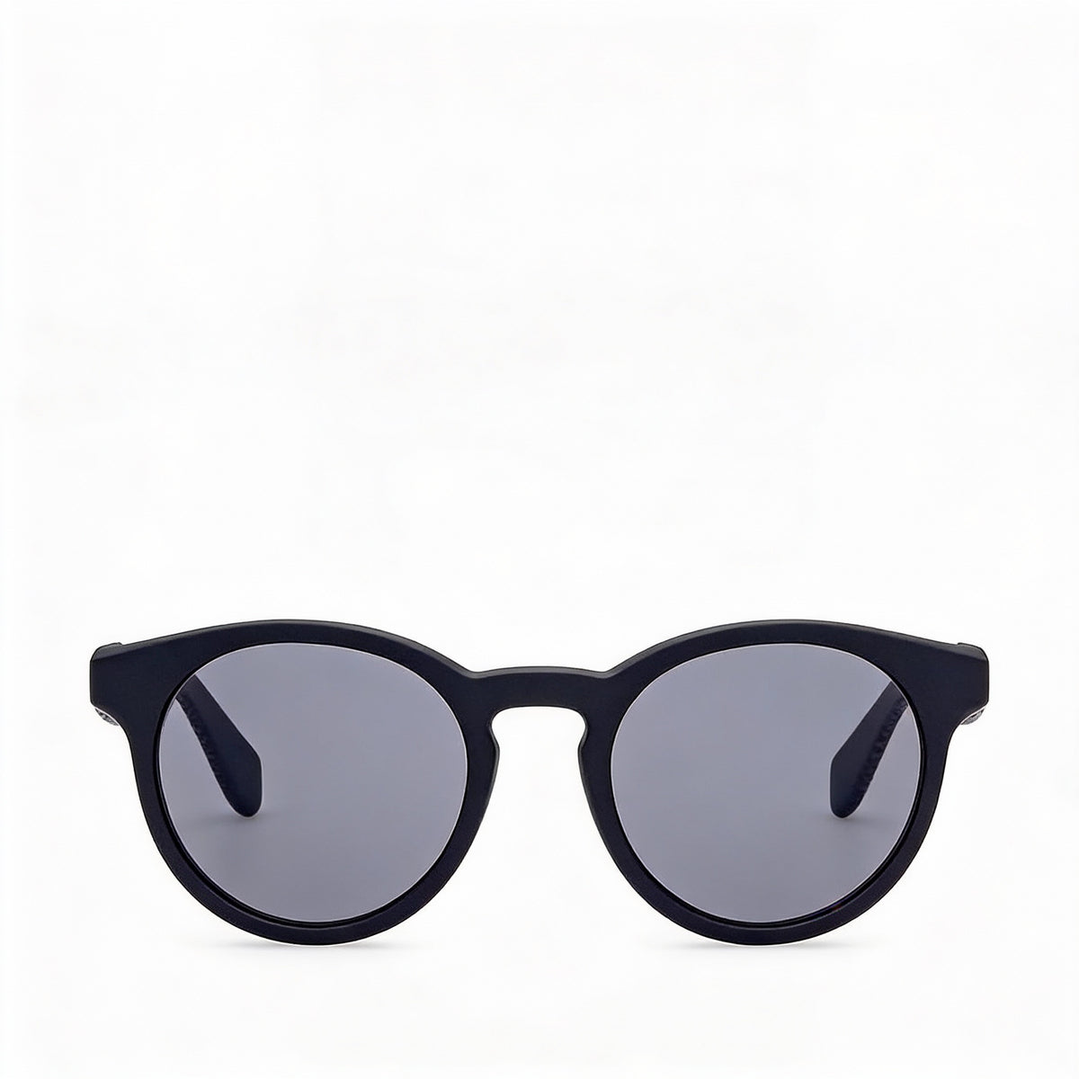 Gafas de sol redondas unisex Adidas Originals OR0056 negro mate / humo, 52 mm, Photo 2