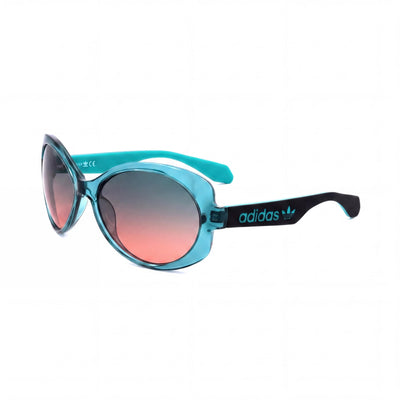 Adidas Originals Contemporaneo Blue Oval Sunglasses for Women, Blue Gradient lens