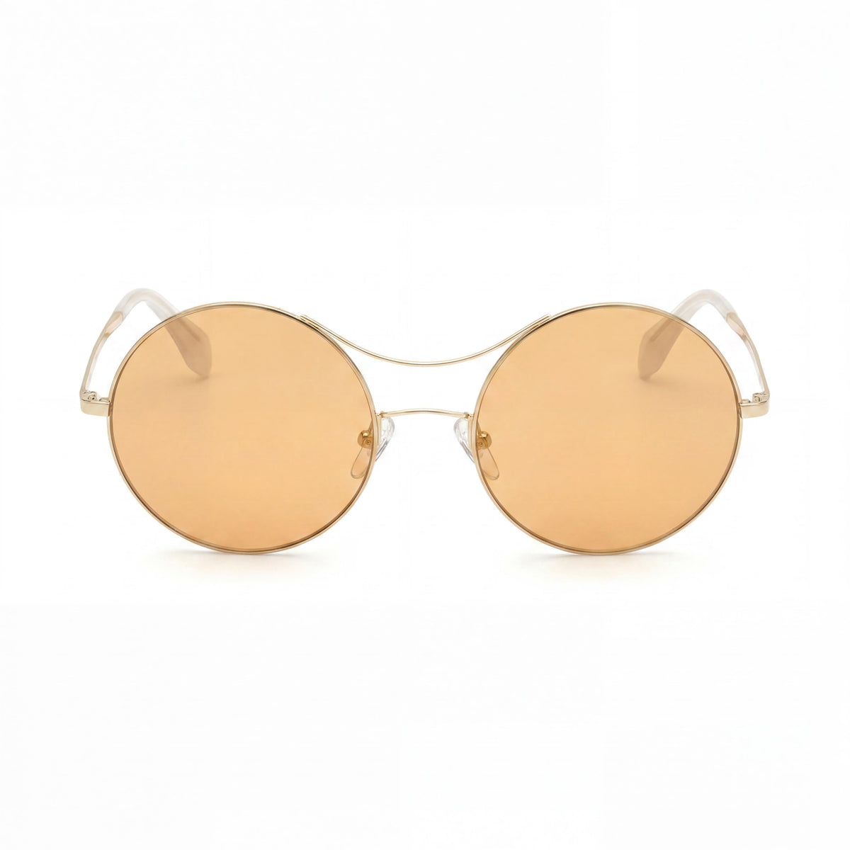Gafas de sol adidas Originals Contemporaneo para mujer, con degradado de espejo marrón, metal dorado y protección UV 100 %, 57 mm, Photo 2