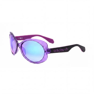 Adidas Originals Contemporaneo Violet Oval Sunglasses for Women, Violet Gradient lens