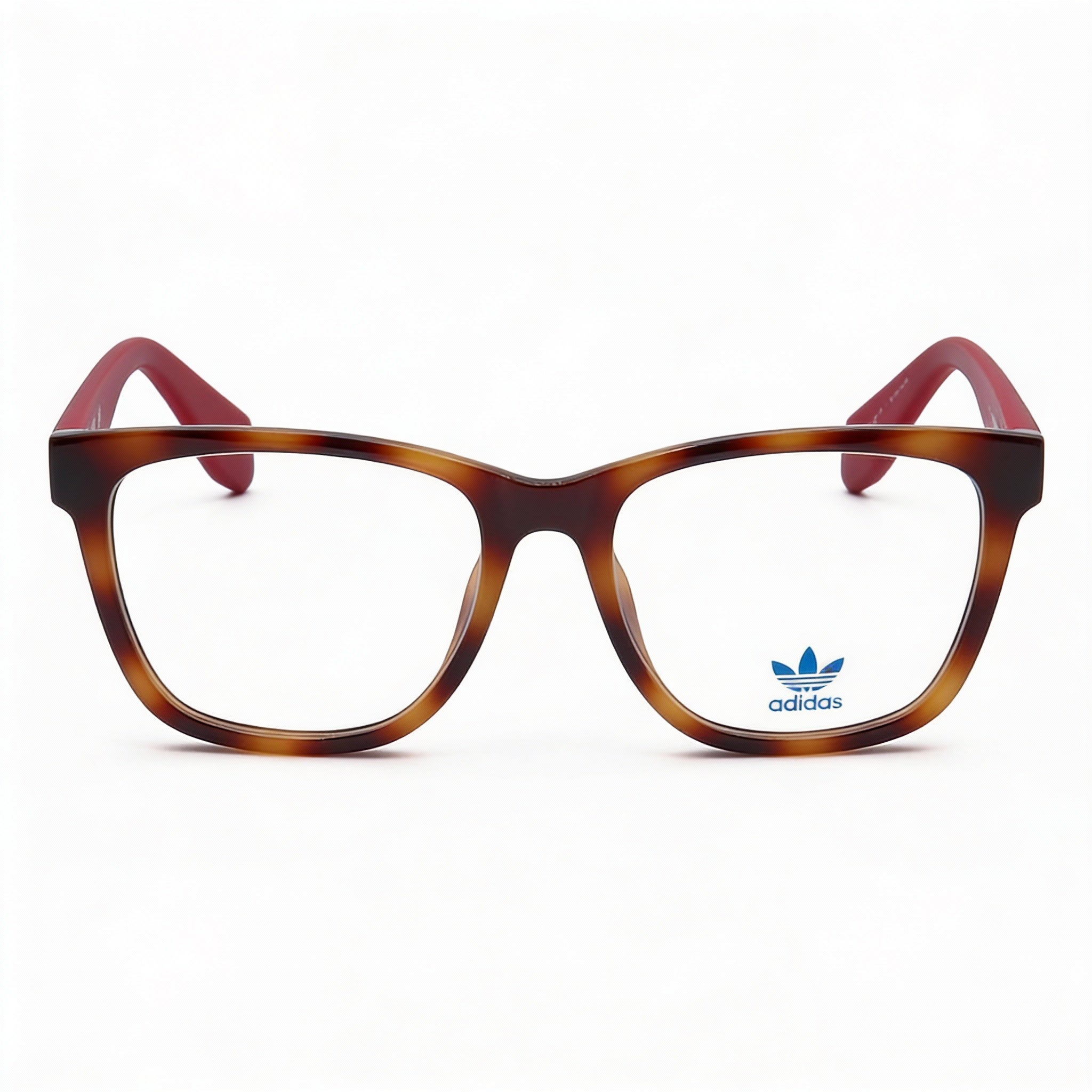 Gafas unisex cuadradas Adidas Originals Red Havana, inyectadas de 54 mm, Photo 2