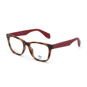 Adidas Originals Havana Square Eyeglasses Unisex, Injected frame
