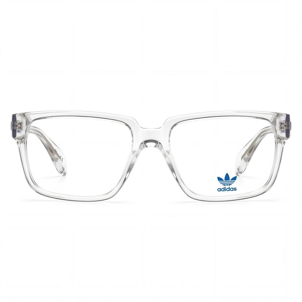 Adidas Originals Modern Rectangle Eyeglasses for Men — front view, Plastic