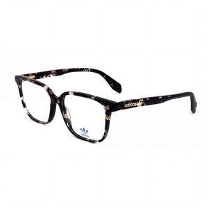 Adidas Originals Modern Black/Havana Rectangle Eyeglasses for Men, Plastic frame