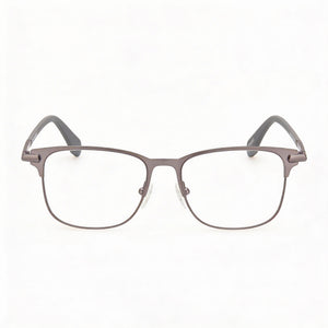 Adidas Originals navigator Rectangle Eyeglasses for Men — front view, Metal
