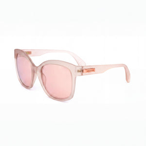 Adidas Originals OR0012-73U-54 Pink Square Sunglasses for Women, Bordeaux lens