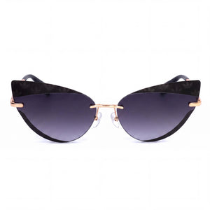 Adidas Originals Or0016 64 Cat Eye Sunglasses for Women — front view, Plastic frame