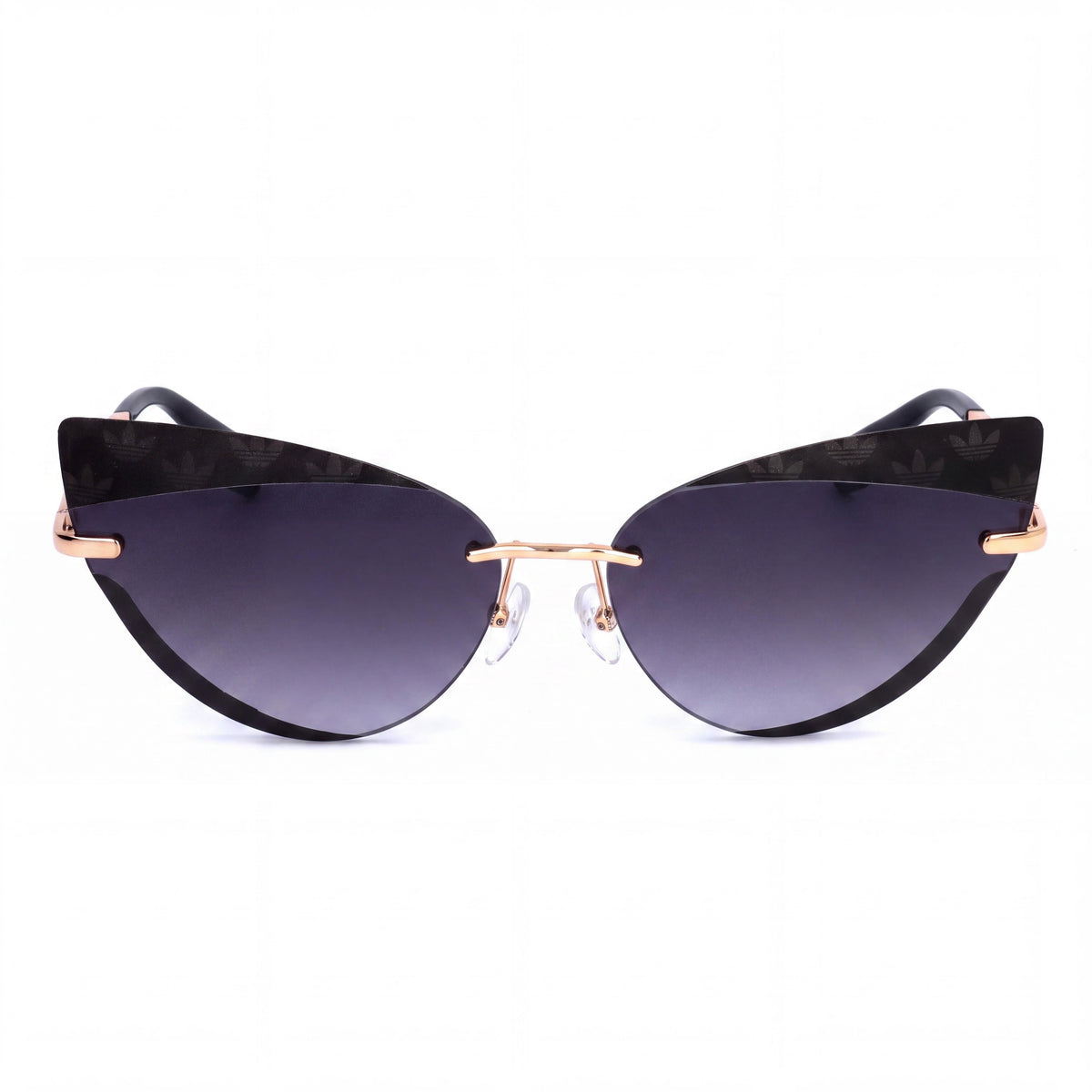 Gafas de sol para mujer Adidas Originals OR0016 64 estilo ojo de gato en color dorado, 64 mm, Photo 2