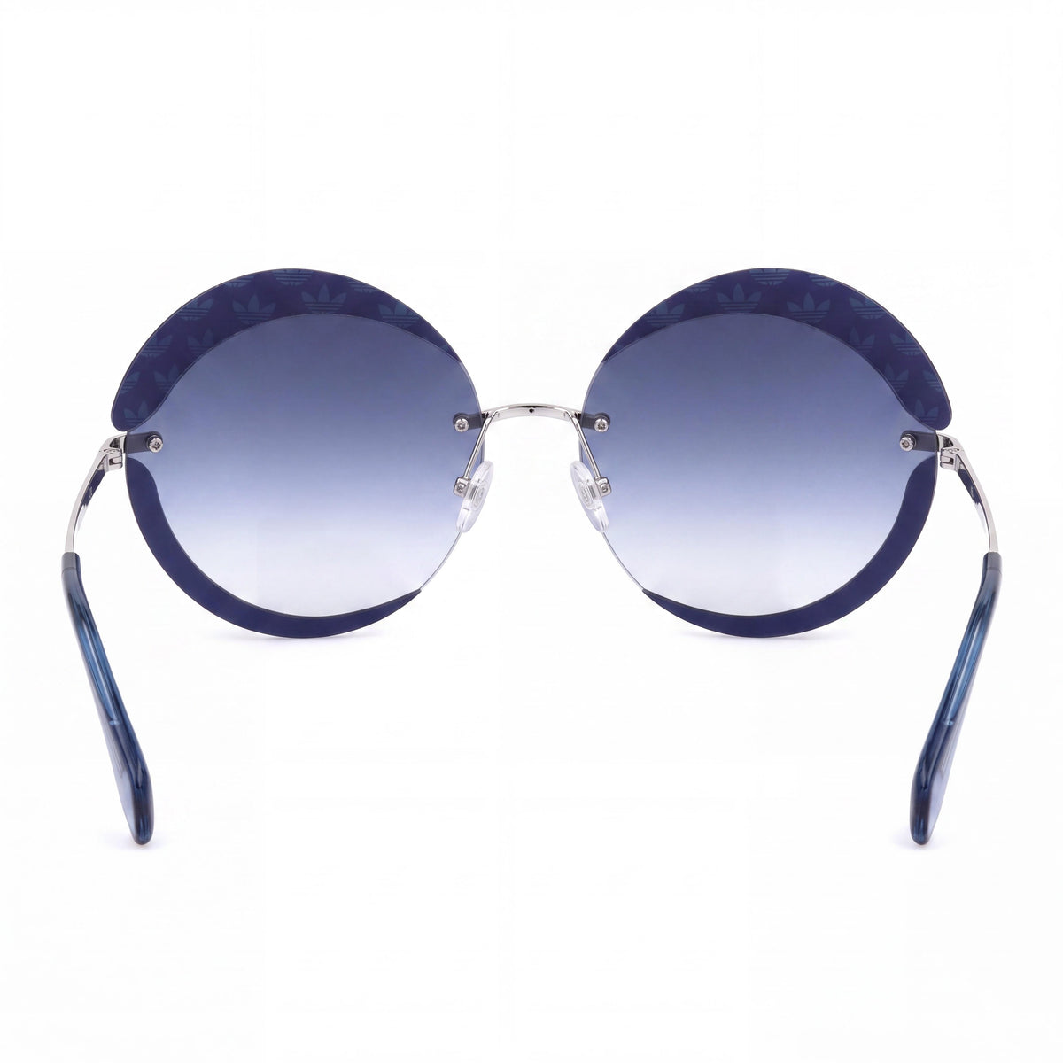Gafas de sol redondas unisex Adidas Originals Or0019 67 azules, 67 mm, Photo 3
