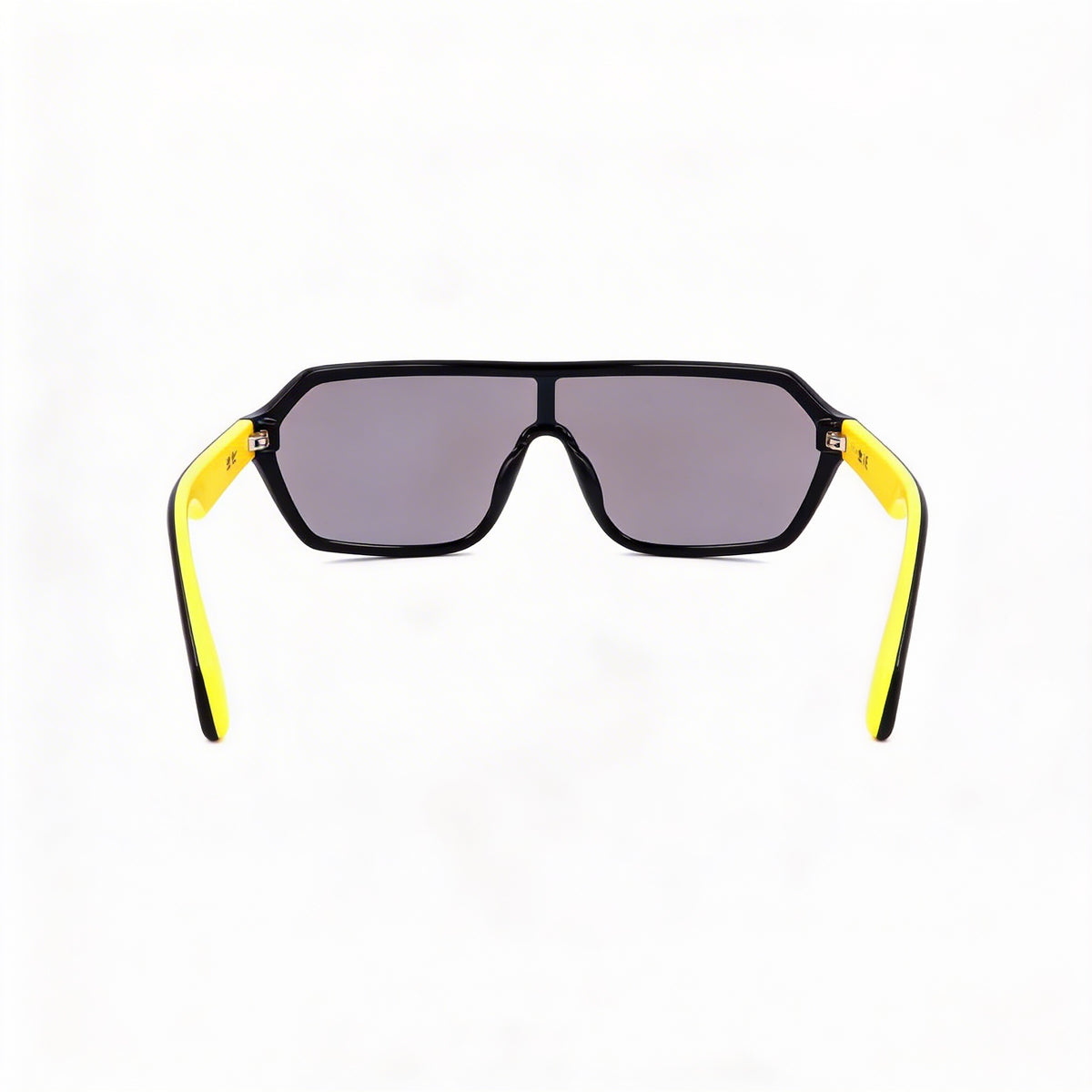 Gafas de sol unisex Adidas Originals OR0022 con montura tipo escudo en negro mate, Photo 3