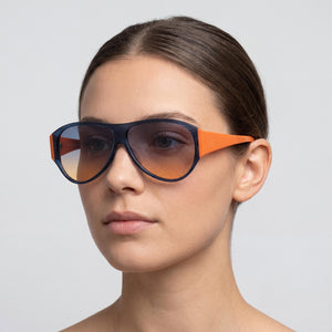 Adidas Originals OR003292W59 Aviator Sunglasses for Women — interior view, lens detail