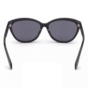 Adidas Originals or004101z58 Cat Eye Sunglasses Women — side view, Non-Polarized Purple Gradient Mirrored lens