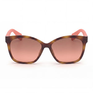 Adidas Originals OR0045 Rectangle Sunglasses for Women — front view, Injected frame
