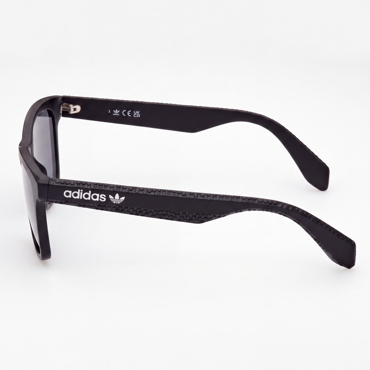 Gafas de sol unisex cuadradas Adidas Originals OR0069 en negro mate, 54 mm, Photo 3