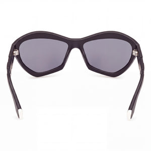 Adidas Originals OR0095 Rectangle Sunglasses Unisex — side view, Non-Polarized Smoke lens
