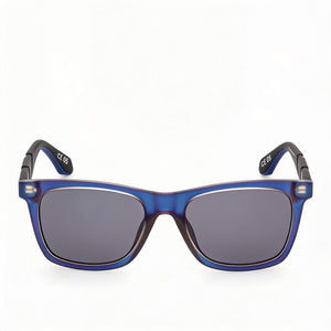 Adidas Originals OR0101 Rectangle Sunglasses for Men — front view, Plastic frame