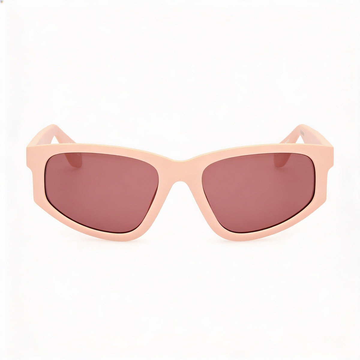 Gafas de sol Adidas Originals Casual para mujer, color rosa claro mate, montura de plástico gris, sin polarizar, protección UV 400, 55 mm, Photo 2