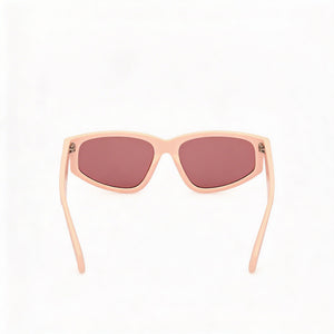 Adidas Originals OR0107 Rectangle Sunglasses for Women — interior view, Non-Polarized lens detail