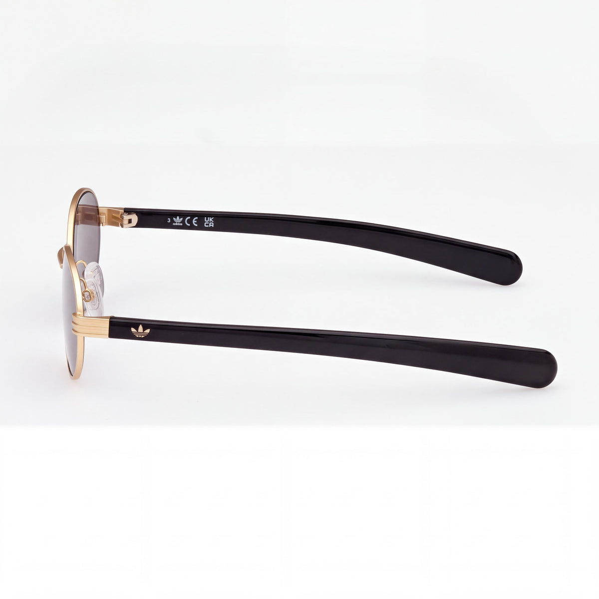 adidas Originals Or0123 Matte Deep Gold Oval Sunglasses for Men, 54mm, Photo 2