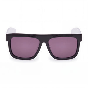 Adidas Originals Or0127 Rectangle Sunglasses Unisex — front view, Plastic frame