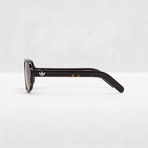 Adidas Originals OR0134 Rectangle Sunglasses for Men — front view, Acetate frame